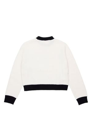 maglione in lana bianco MARNI KIDS | M00993M00ML0M111